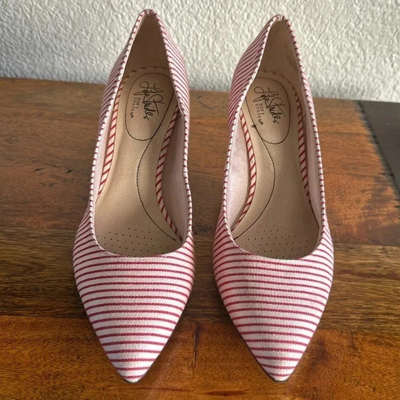 Lifestride candy stripe heels - Picture 2 of 9